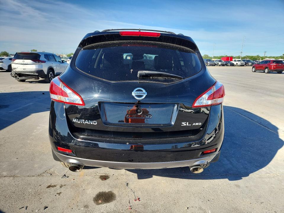 2014 Nissan Murano VIN JN8AZ1MW2EW516075 COPART salvage auction — FRONT END, Id - Salvage Certificate Of Title, sold $375 on 2026-07-15 (photo 6)