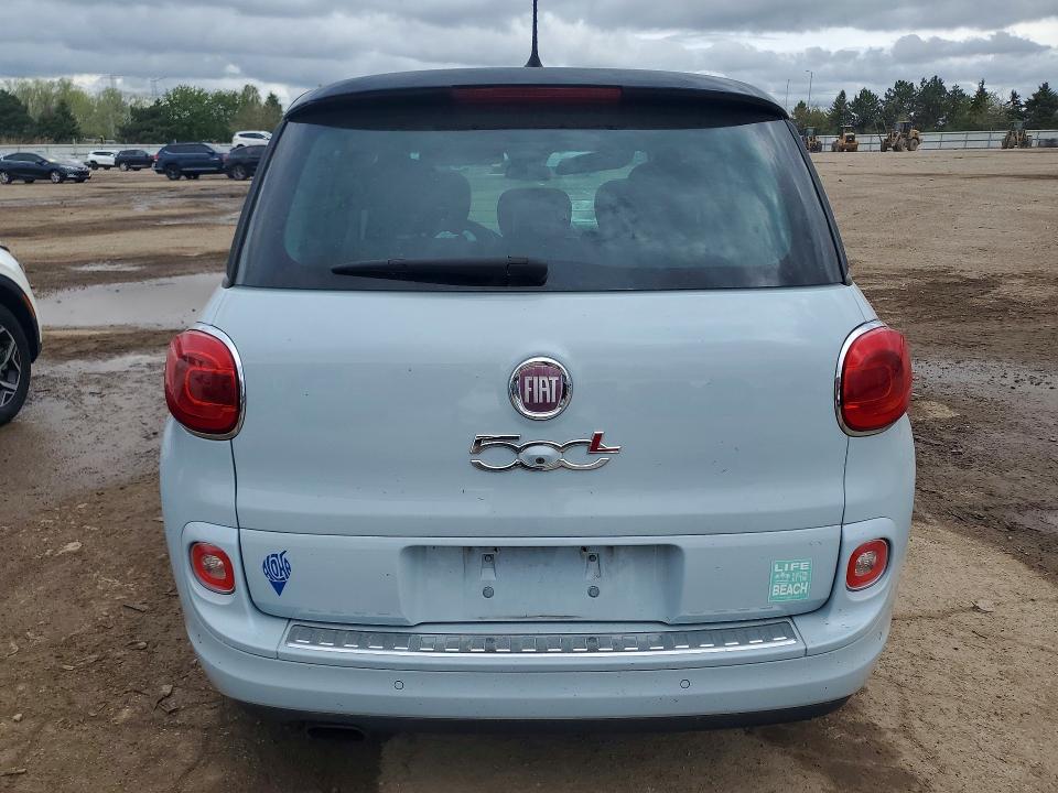 2014 Fiat 500 VIN ZFBCFACHXEZ029627 COPART salvage auction — FRONT END, Il - Salvage Certificate, sold $300 on 2026-07-16 (photo 6)