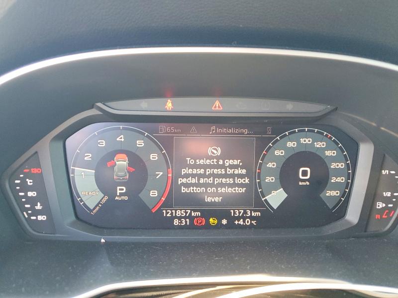2021 Audi Q3 VIN WA1AECF32M1007034 COPART salvage auction — SIDE, On - Permit No Brand - Unfit, sold $700 on 2026-07-21 (photo 9)