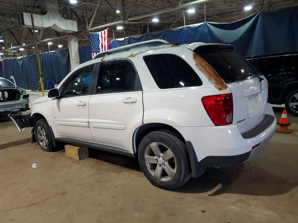 2008 Pontiac Torrent VIN 2CKDL43F686340183 COPART salvage auction — FRONT END, Mi - Certificate Of Title, sold $325 on 2026-07-31 (photo 2)