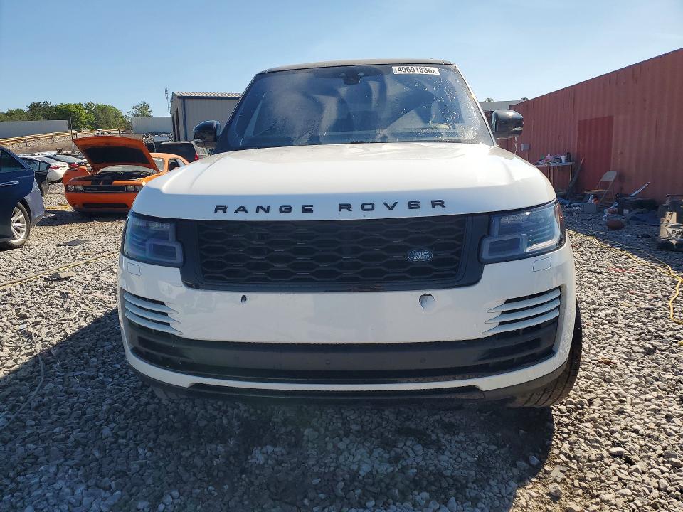 2020 Land rover RANGE ROVER VIN SALGS2SE5LA592564 COPART salvage auction — VANDALISM, Al - Certificate Of Title, sold $16,600 on 2026-07-14 (photo 5)