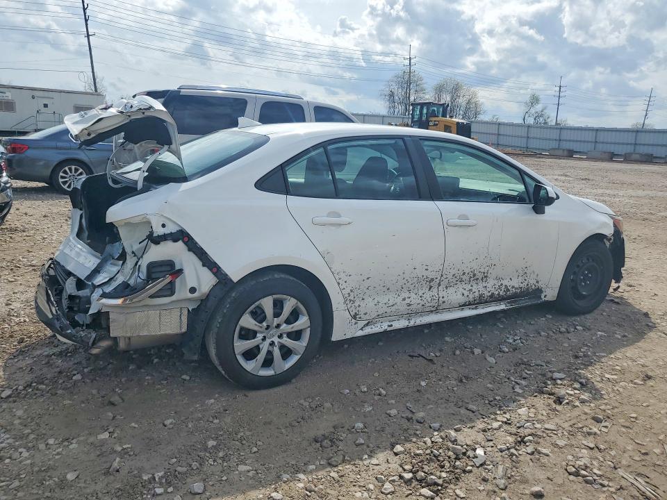 2022 Toyota Corolla VIN 5YFEPMAE2NP352853 COPART salvage auction — REAR END, Id - Salvage Certificate Of Title, sold $3,900 on 2026-07-31 (photo 3)