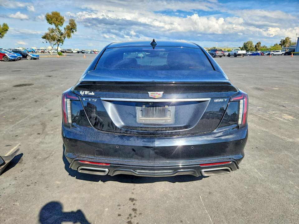 2020 Cadillac Ct5 VIN 1G6DP5RK1L0126504 COPART salvage auction — VANDALISM, Ca - Salvage Certificate, sold $80 on 2026-07-29 (photo 6)