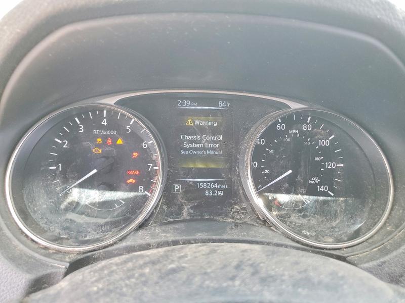2016 Nissan Rogue VIN KNMAT2MT5GP615401 COPART salvage auction — FRONT END, Tx - Salvage Vehicle Title, sold $1,900 on 2026-07-24 (photo 9)