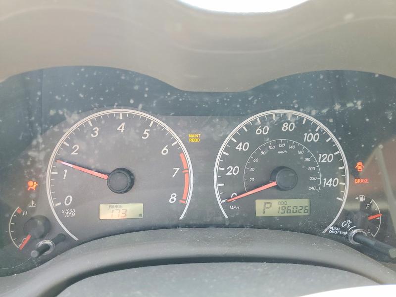2010 Toyota Corolla VIN 1NXBU4EE9AZ333179 COPART salvage auction — FRONT END, Ma - Cert Of Title-Reconstrctd Coll, sold $1,450 on 2026-07-02 (photo 9)