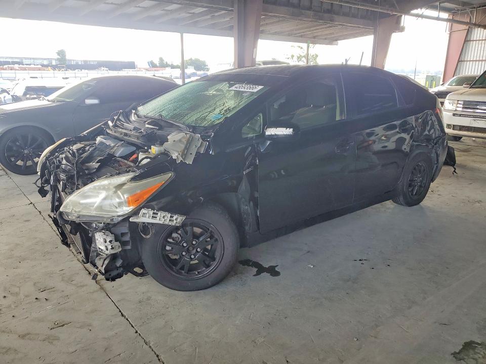 2014 Toyota Prius VIN JTDKN3DUXE1798176 COPART salvage auction — FRONT END, Ca - Salvage Certificate, sold $300 on 2026-07-02 (photo 1)