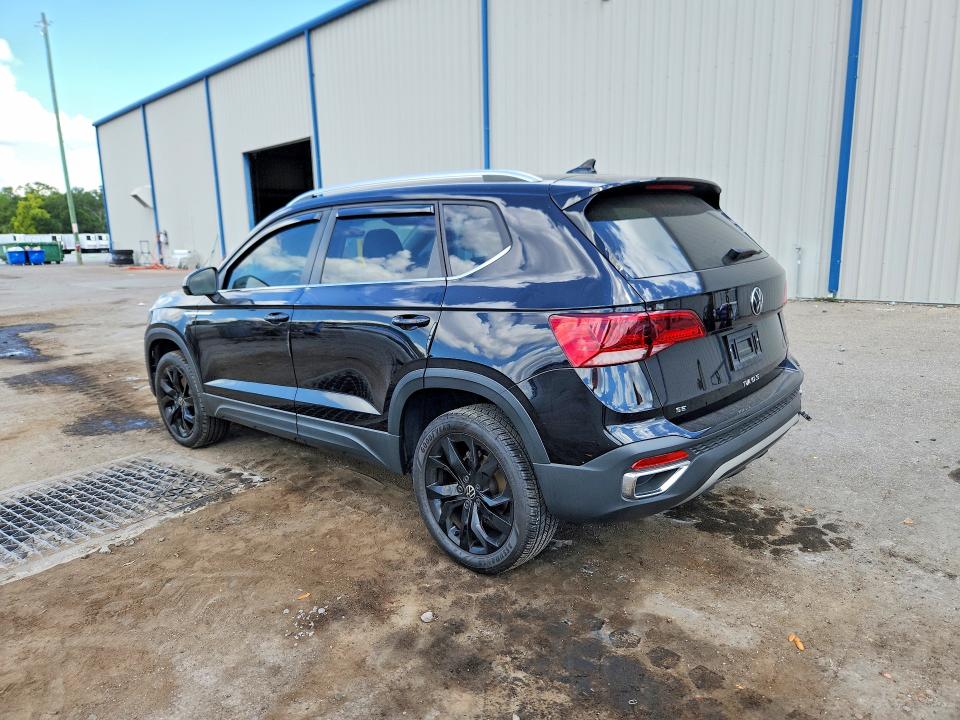 2024 Volkswagen Taos VIN 3VVEX7B24RM095036 COPART salvage auction — REAR END, FL - CERTIFICATE OF DESTRUCTION, sold $500 on 2026-09-04 (photo 2)