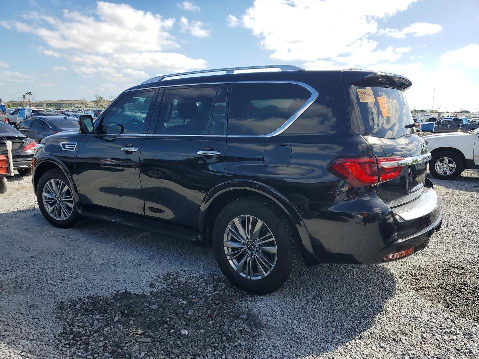 2021 Infiniti Qx80 VIN JN8AZ2AF6M9715797 COPART salvage auction — MINOR DENT/SCRATCHES, Fl - Certificate Of Title, sold $16,700 on 2026-07-27 (photo 2)
