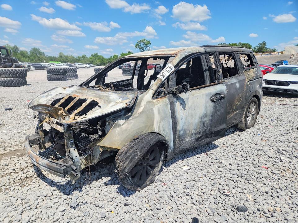 2015 Kia SEDONA VIN KNDMC5C13F6025054 COPART salvage auction — BURN, Al - Cert Of Title-Parts Only Salvg, sold $250 on 2026-07-28 (photo 1)
