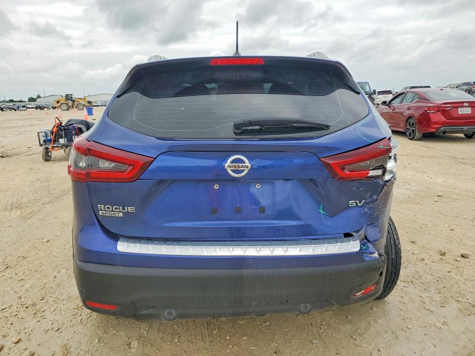 2022 Nissan Rogue VIN JN1BJ1BVXNW345452 COPART salvage auction — REAR END, Tx - Salvage Vehicle Title, sold $2,900 on 2026-07-02 (photo 6)