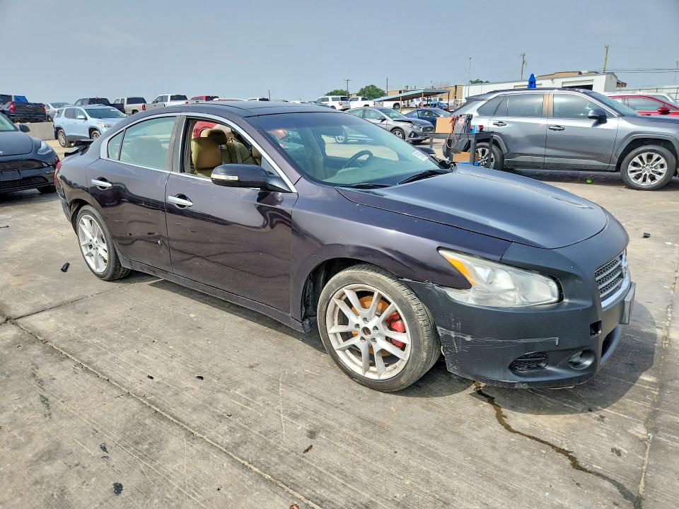 2010 Nissan Maxima VIN 1N4AA5AP7AC830331 COPART salvage auction — REAR END, Tx - Salvage Vehicle Title, sold $250 on 2026-07-02 (photo 4)
