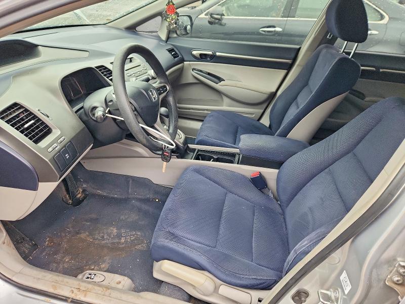 2009 Honda Civic hybrid VIN JHMFA36289S801194 COPART salvage auction — FRONT END, ON - PERMIT NO BRAND - UNFIT, sold $325 on 2026-07-16 (photo 7)
