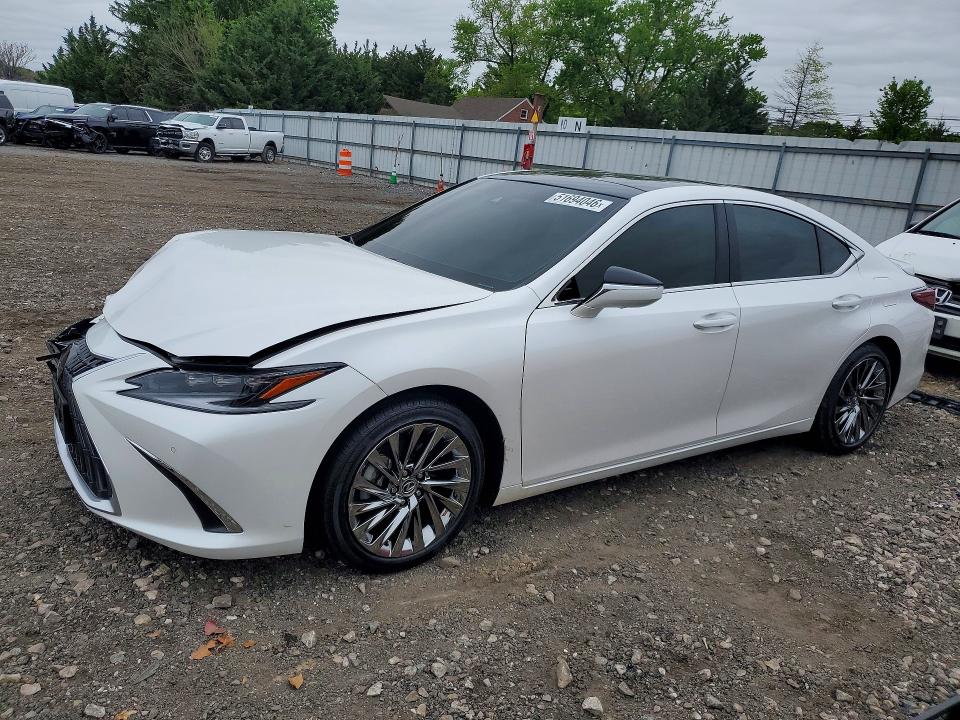 2025 Lexus ES VIN 58AFZ1B1XSU185251 COPART salvage auction — FRONT END, Md - Cert Of Salvage > 75% Damage, sold $26,500 on 2026-07-27 (photo 1)