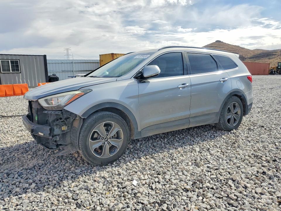 2013 Hyundai Santa fe VIN KM8SN4HF3DU009831 COPART salvage auction — FRONT END, Nv - Salvage Title, sold $1,400 on 2026-07-15 (photo 1)