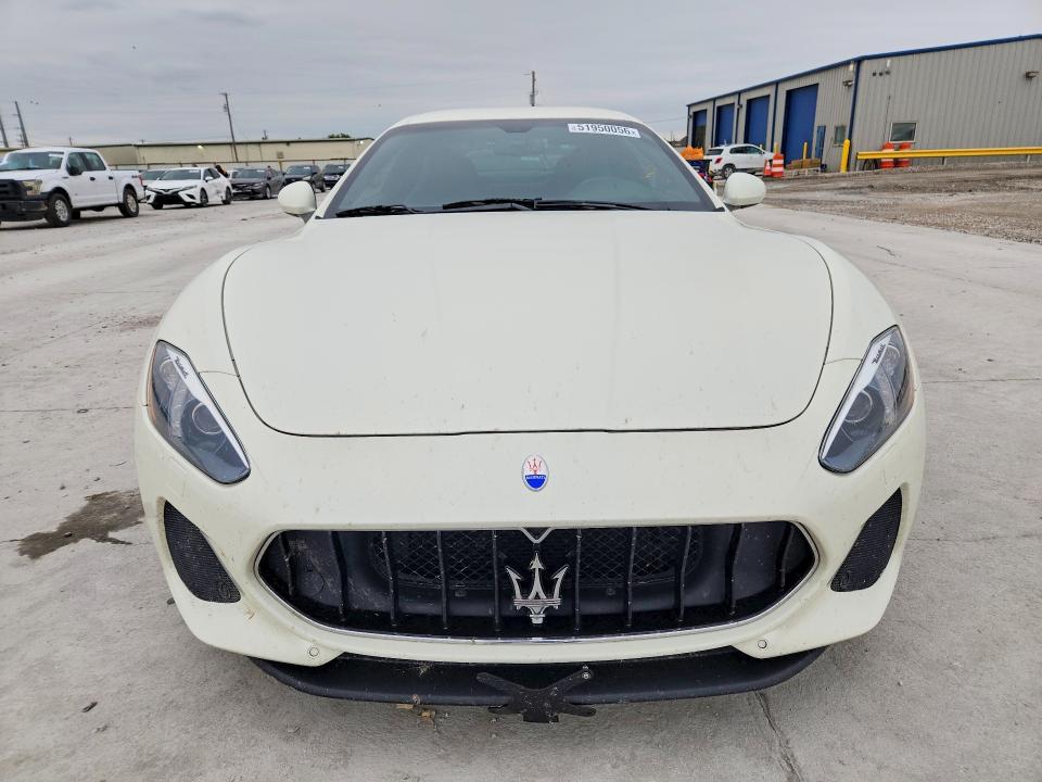 2018 Maserati Granturismo VIN ZAM45VLA9J0254050 COPART salvage auction — REAR END, Tx - Certificate Of Title, sold $12,400 on 2026-07-21 (photo 5)