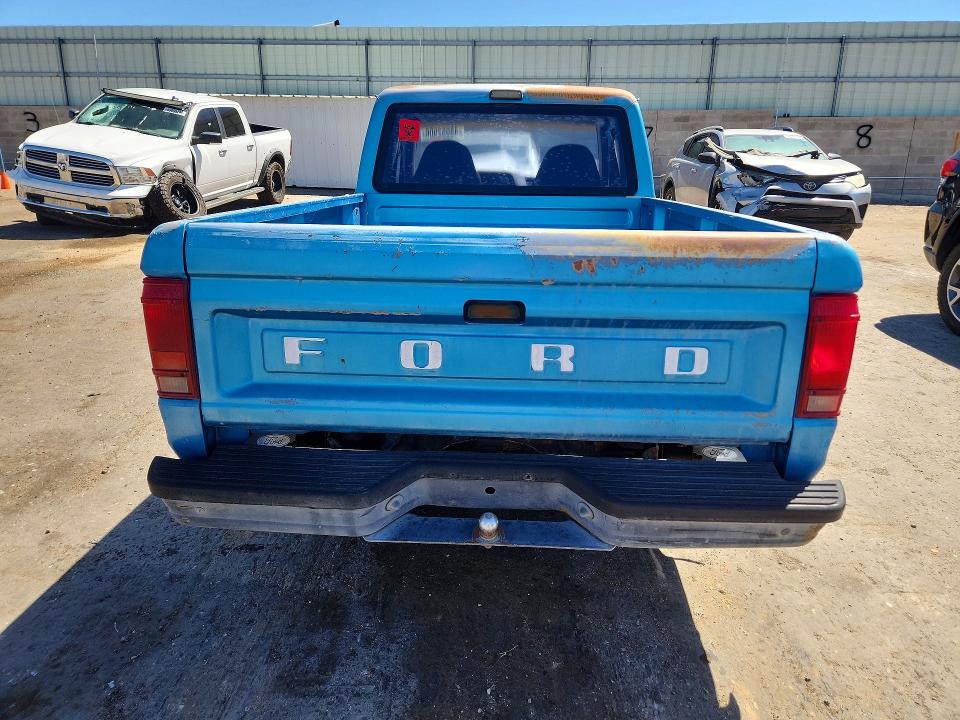 1992 Ford Ranger VIN 1FTCR14U0NPA30572 COPART salvage auction — BIOHAZARD/CHEMICAL, NM - CERTIFICATE OF TITLE, sold $200 on 2026-07-09 (photo 6)