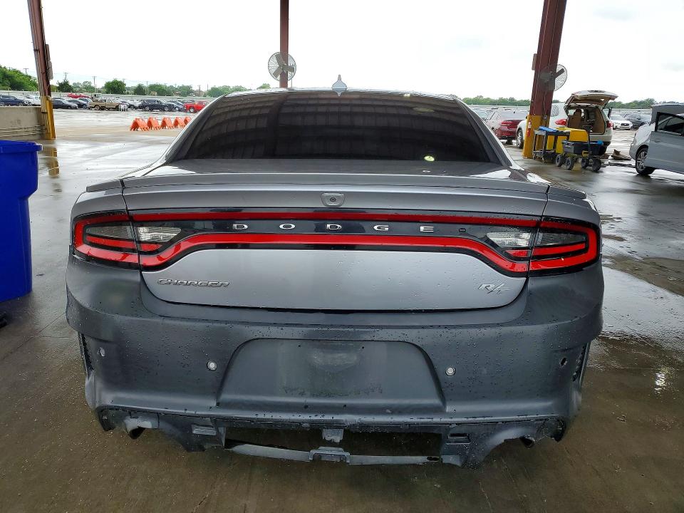 2018 Dodge Charger VIN 2C3CDXCT4JH133815 COPART salvage auction — FRONT END, Tx - Certificate Of Title, sold $1,500 on 2026-07-02 (photo 6)