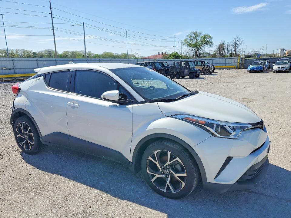 2018 Toyota C-hr VIN NMTKHMBX7JR050880 COPART salvage auction — REAR END, Ia - Cert Of Title-Salvage Title, sold $4,600 on 2026-07-31 (photo 4)