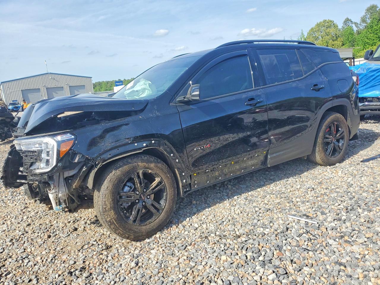 2024 GMC Terrain VIN 3GKALYEG7RL352741 COPART salvage auction — Front End, TN - SALVAGE CERTIFICATE, sold $2,700 on 2026-07-09 (photo 1)