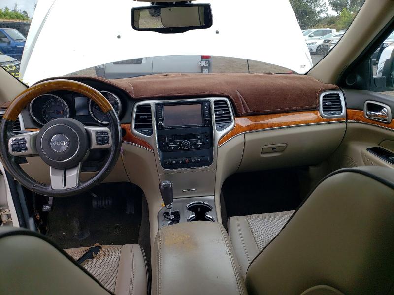 2012 Jeep Grand cherokee VIN 1C4RJFCT4CC200282 COPART salvage auction — FRONT END, HI - CERTIFICATE OF SALVAGE, sold $1,250 on 2026-08-13 (photo 8)