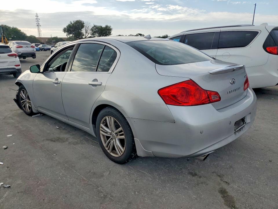 2013 Infiniti VIN JN1CV6APXDM723482 COPART salvage auction — FRONT END, Salvage Title, sold $375 on 2026-07-23 (photo 2)