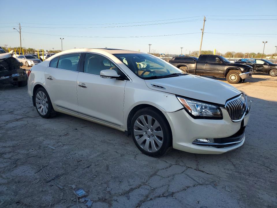 2014 Buick Lacrosse VIN 1G4GE5G33EF123482 COPART salvage auction — FRONT END, In - Cert Of Title-Salvage Title, sold $1,400 on 2026-07-10 (photo 4)