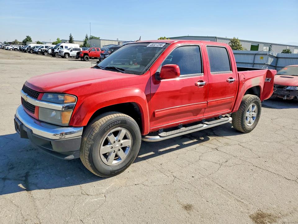 2011 Chevrolet Colorado VIN 1GCHTDFE4B8104323 COPART salvage auction — REAR END, Ca - Non-Repairable Vehicle Cert, sold $1,350 on 2026-07-10 (photo 1)