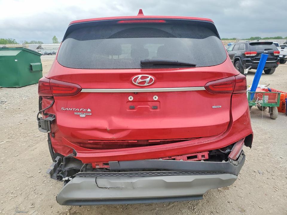 2020 Hyundai Santa fe VIN 5NMS3CADXLH236999 COPART salvage auction — FRONT END, KS - CERT OF TITLE-SALVAGE, sold $1,600 on 2026-07-02 (photo 6)