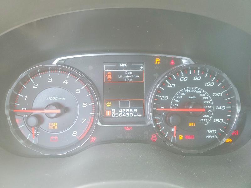2020 Subaru Wrx VIN JF1VA1C60L9801025 COPART salvage auction — FRONT END, CO - SALVAGE TITLE (P), sold $2,850 on 2026-07-02 (photo 9)