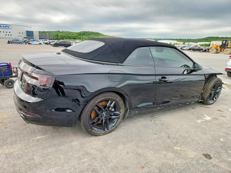2019 Audi A5 VIN WAUYNGF55KN009165 COPART salvage auction — FRONT END, Ok - Cert Of Title-Salvage, sold $8,700 on 2026-07-06 (photo 3)
