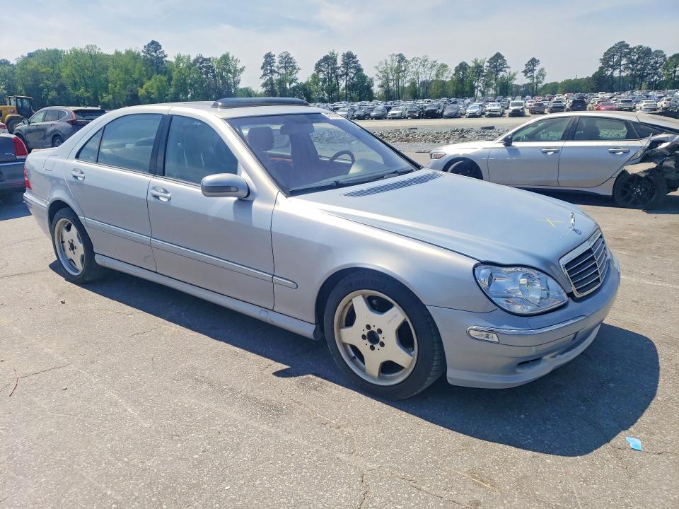2001 Mercedes-benz S class VIN WDBNG73J51A202955 COPART salvage auction — FRONT END, NJ - DEALER ONLY CLEAN TITLE, sold $325 on 2026-07-21 (photo 4)