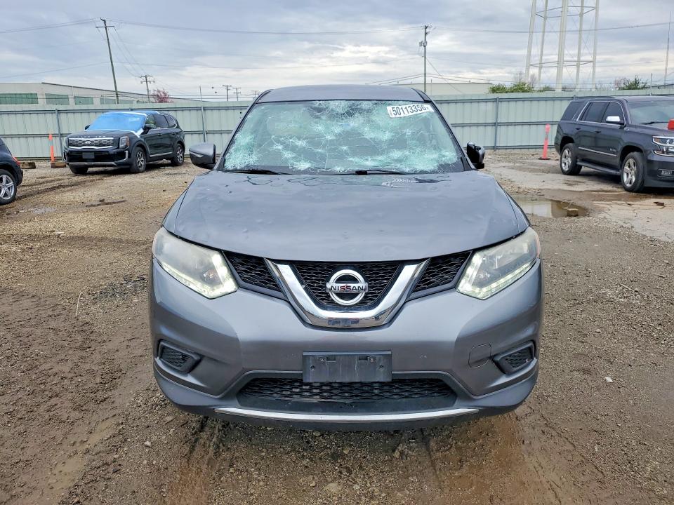 2015 Nissan Rogue VIN KNMAT2MV8FP584984 COPART salvage auction — HAIL, Il - Salvage Certificate, sold $900 on 2026-07-10 (photo 5)