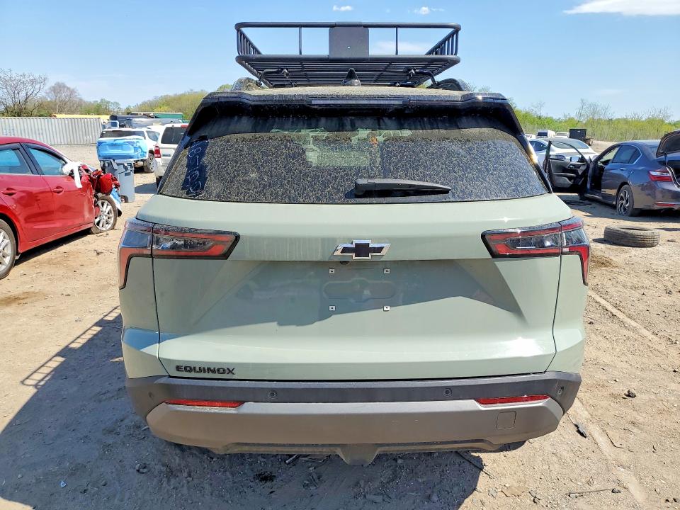2025 Chevrolet Equinox VIN 3GNAXHEG3SL185100 COPART salvage auction — FRONT END, Tx - Certificate Of Title, sold $10,300 on 2026-07-09 (photo 6)