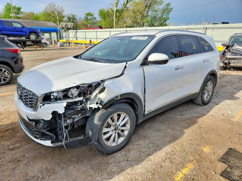 2020 Kia Sorento VIN 5XYPGDA30LG637172 COPART salvage auction — FRONT END, Ks - Cert Of Title-Salvage, sold $2,050 on 2026-07-20 (photo 1)