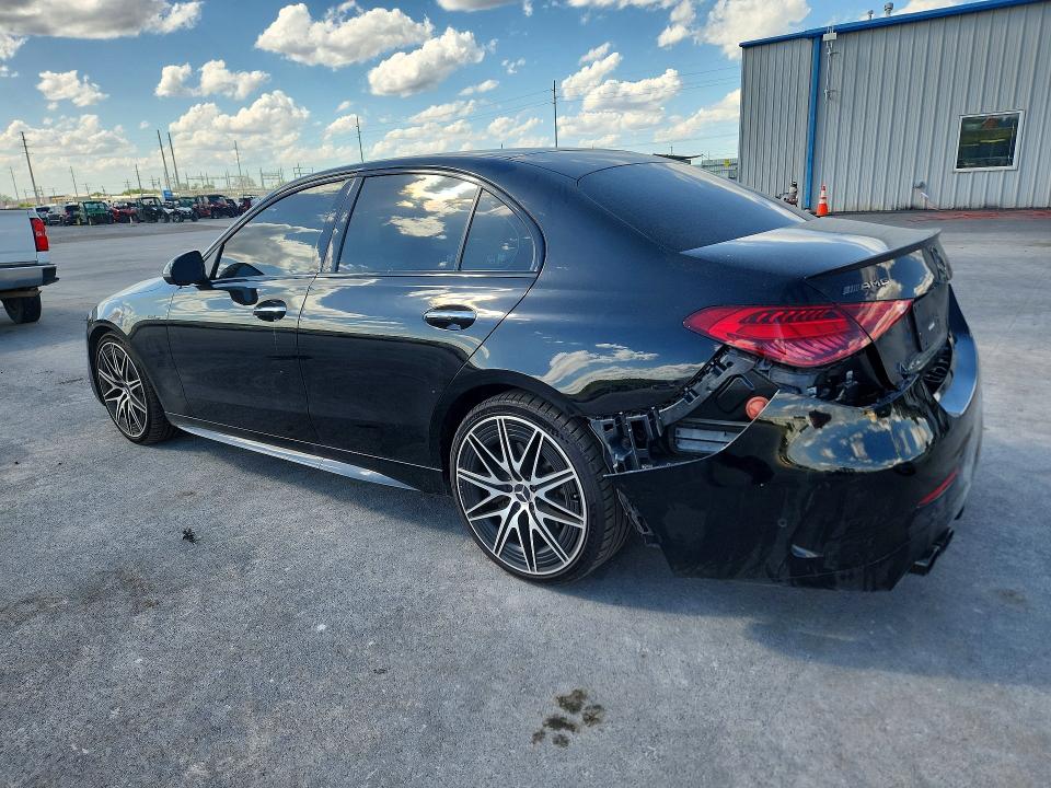 2024 Mercedes-benz C-klasse VIN W1KAF8HB9RR186840 COPART salvage auction — SIDE, OK, sold $19,900 on 2026-07-22 (photo 2)