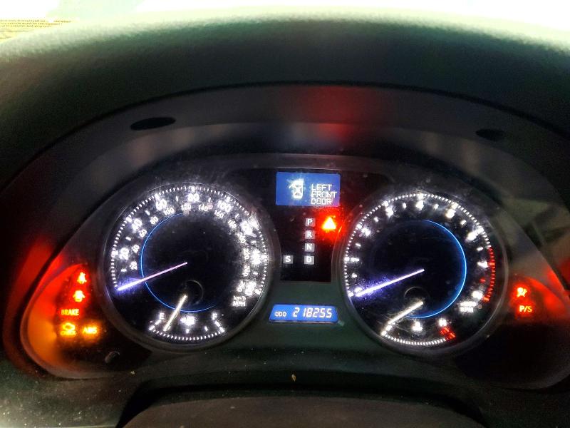 2008 Lexus Is VIN JTHBE262X85019537 COPART salvage auction — FRONT END, Va - Certificate Of Title, sold $200 on 2026-07-16 (photo 9)