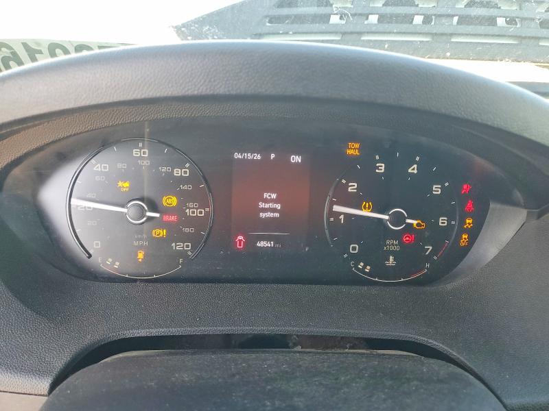 2025 Ram Promaster city VIN 3C6LRVDG3SE515535 COPART salvage auction — REAR END, Nc - Dealer Only Salvage Title, sold $15,900 on 2026-07-08 (photo 9)
