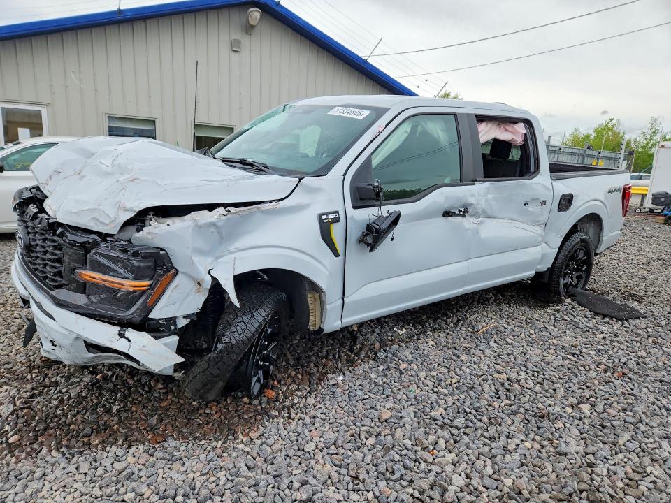 2025 Ford F-150 VIN 1FTEW2LP2SKF72784 — COPART salvage auction photo