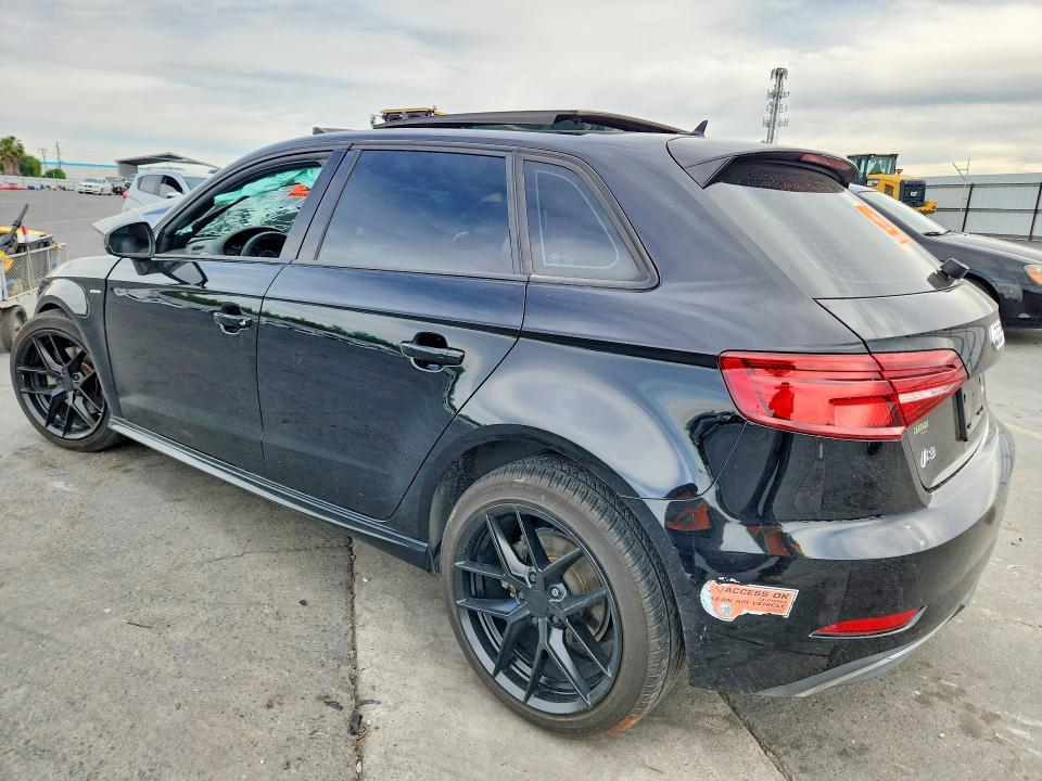 2017 Audi A3 VIN WAUUPBFF4HA047975 COPART salvage auction — FRONT END, Ca - Salvage Certificate, sold $225 on 2026-07-02 (photo 2)