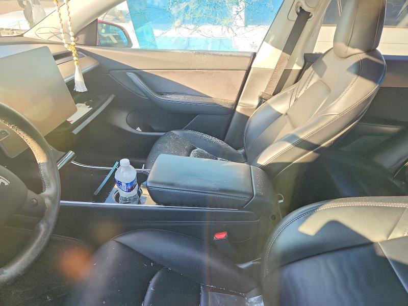 2021 Tesla Model y VIN 5YJYGDEE5MF074516 COPART salvage auction — REAR END, Pa - Cert Of Title, sold $4,350 on 2026-07-17 (photo 9)