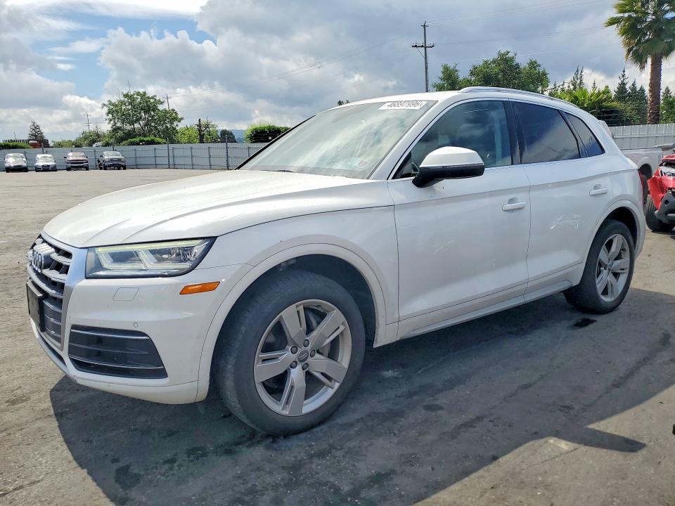 2019 Audi Q5 VIN WA1BNAFY1K2041428 COPART salvage auction — REAR END, CA, sold $8,000 on 2026-07-21 (photo 1)
