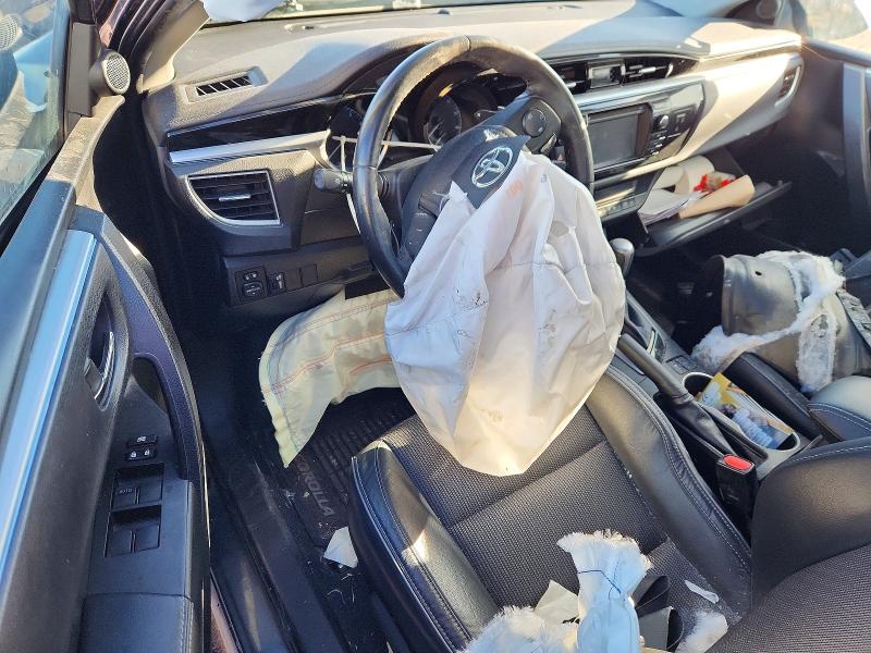 2014 Toyota Corolla VIN 5YFBURHE9EP145908 COPART salvage auction — FRONT END, Ut - Salvage Certificate, sold $975 on 2026-07-07 (photo 8)