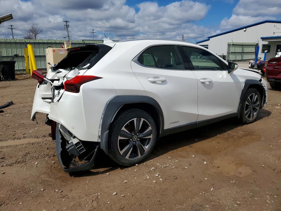 2020 Lexus Ux 250h VIN JTHP9JBH0L2024075 COPART salvage auction — ALL OVER, Va - Cert Of Title - Salvage, sold $3,050 on 2026-07-29 (photo 3)