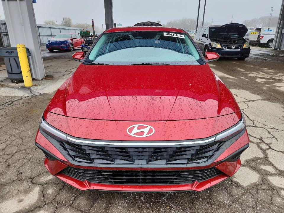 2025 Hyundai Elantra VIN KMHLL4DG0SU922889 COPART salvage auction — REAR END, In - Cert Of Title-Salvage Title, sold $7,400 on 2026-07-20 (photo 5)