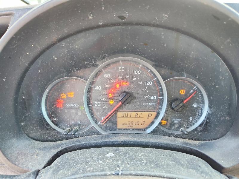 2012 Toyota Yaris VIN JTDKTUD34CD501370 COPART salvage auction — FRONT END, Md - Certificate Of Title, sold $1,500 on 2026-07-31 (photo 9)