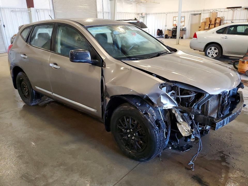2011 Nissan Rogue VIN JN8AS5MV0BW679161 COPART salvage auction — FRONT END, Mn - Cert Of Title-Prior Salvage, sold $500 on 2026-07-13 (photo 4)