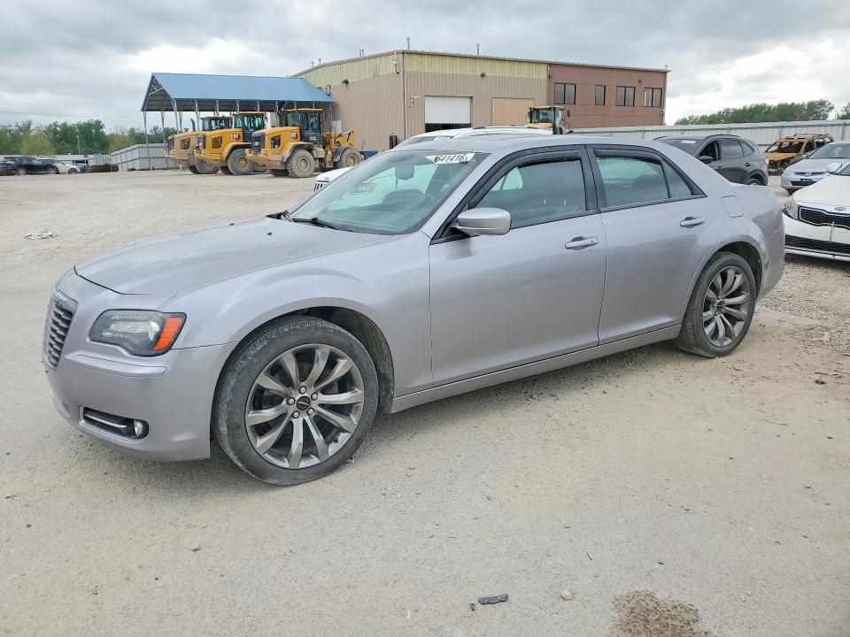 2014 Chrysler 300 VIN 2C3CCABG8EH361181 COPART salvage auction — HAIL, Ks - Cert Of Title-Salvage, sold $150 on 2026-07-21 (photo 1)