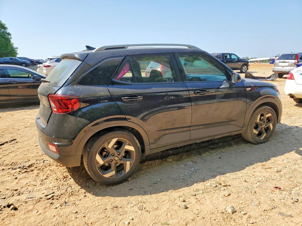 2022 Hyundai Venue VIN KMHRC8A33NU136043 COPART salvage auction — REAR END, GA - CERT OF TITLE-SALVAGE, sold $3,500 on 2026-07-10 (photo 3)