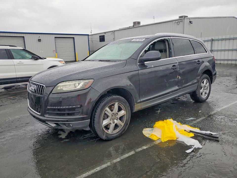 2013 Audi Q7 VIN WA1LGAFE4DD014283 COPART salvage auction — SIDE, Ca - Salvage Certificate, sold $800 on 2026-07-06 (photo 1)