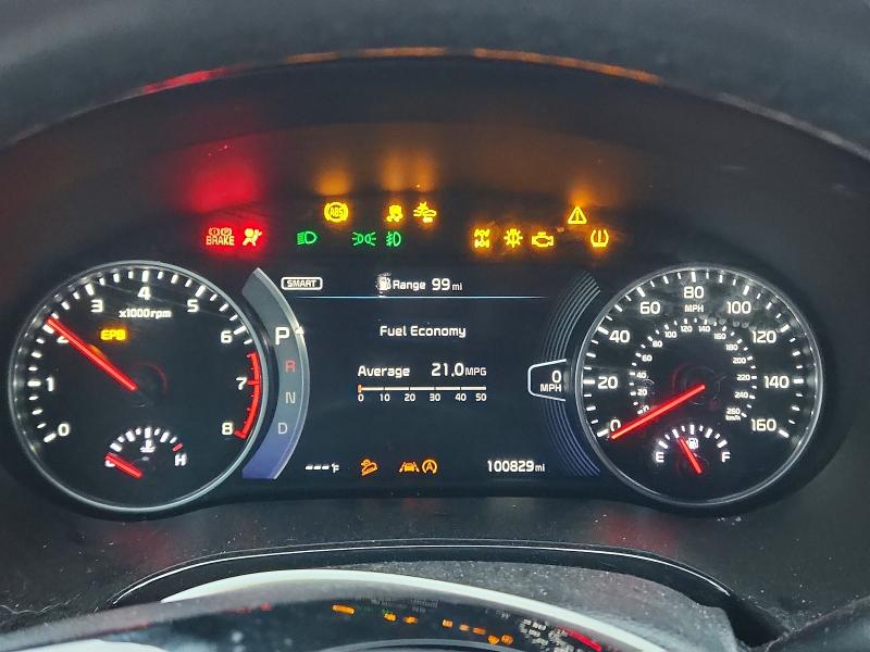 2021 Kia Seltos VIN KNDETCA26M7190334 COPART salvage auction — FRONT END, Tx - Certificate Of Title, sold $1,500 on 2026-07-02 (photo 9)